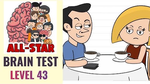 Brain Test All Star Level 43 | Save her from the boring date | Walkthrough