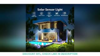 1\/2\/4\/6PCS Solar Outdoor Wall Lights with Human Body Sensing 468LED IP65 Waterproof 3 Modes Suitable