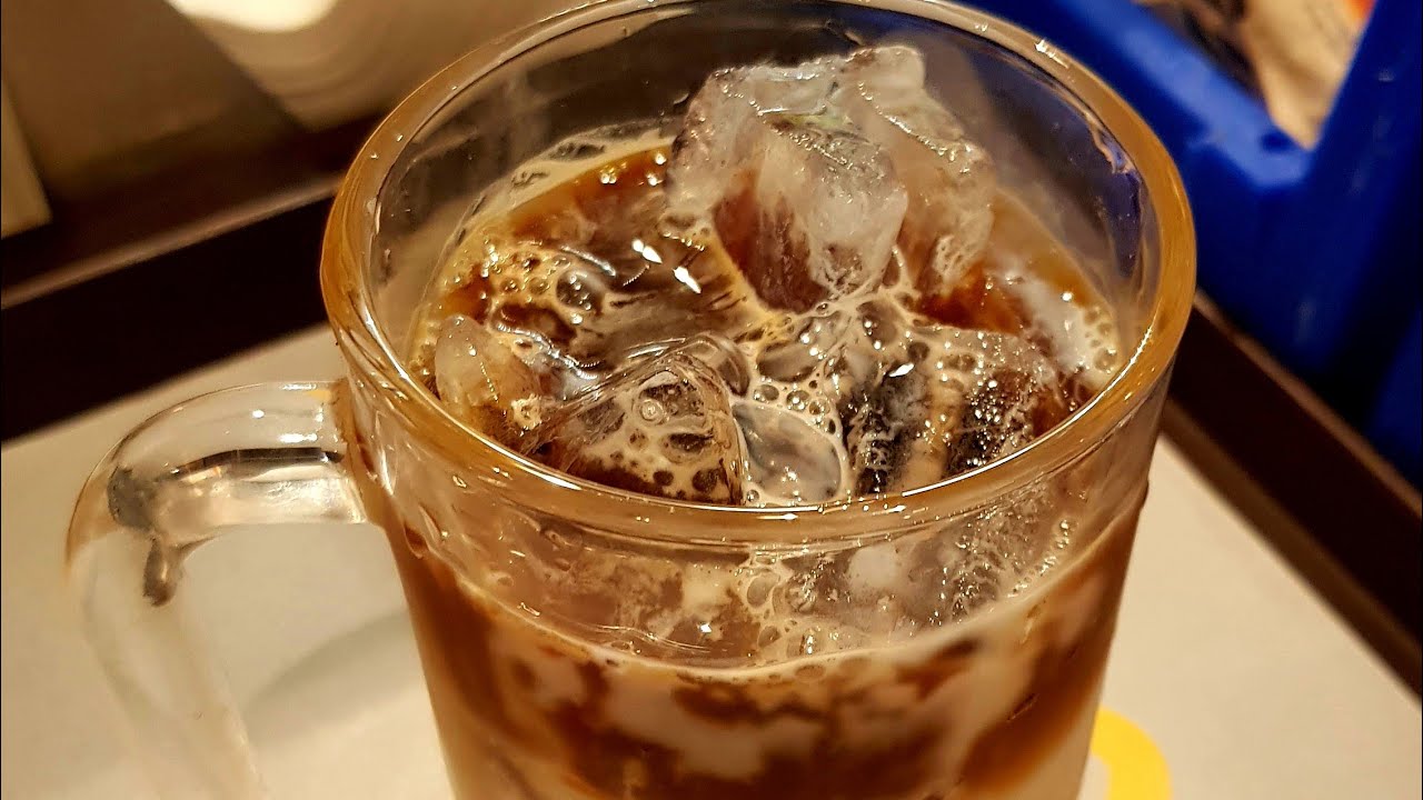 How Iced Coffee is made at McCafe McDonald's | 