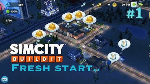 Build My Own City | Level 1 to 3 | SimCity Buildit Gameplay #1