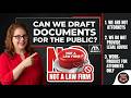 Can the Best Virtual Paralegal Team draft legal documents for the general public?