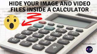 Hide Image And Video Files Inside a Calculator || Full Secured Access screenshot 5