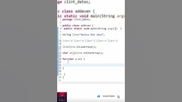 😱 Find a Vowels in java #java #in #what #coding #programming #tutorial #beginners #learning