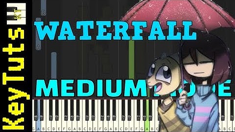 Learn to Play Waterfall from Undertale - Medium Mode