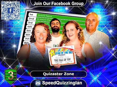 🚀🟢!IT'S QUIZ NIGHT TONIGHT AT THE ISLE OF ELY!🟢🚀