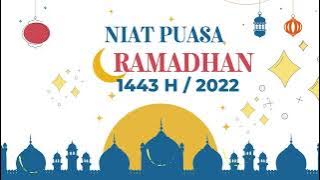 Bacaan Niat puasa Ramadhan Arab Latin dan artinya | Story WA 30 detik