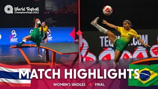 World Teqball Championships | Women's Singles, Final | Highlights screenshot 2