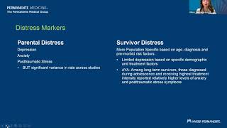 PTSD and Post-traumatic Growth After Childhood Cancer