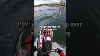 Jetski Backflip Over Buoy