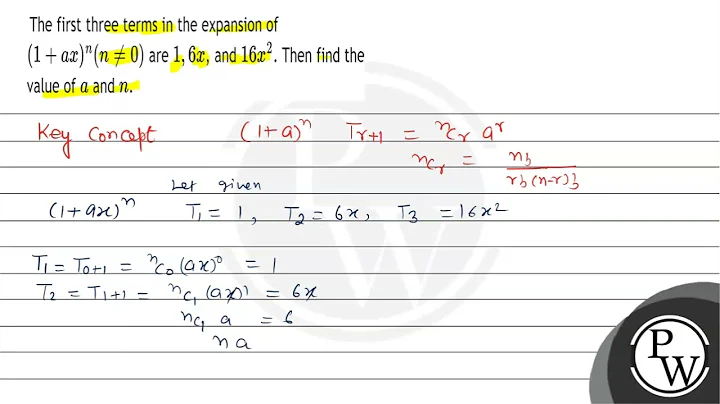 The first three terms in the expansion of \( (1+a x)^{n}(n \neq 0) \) are \( 1,6 x \), and \( 16...