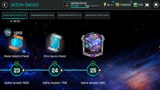 Sezon Öncesi̇ 96 Gen Mi̇na Aldim Fifa Mobile 18