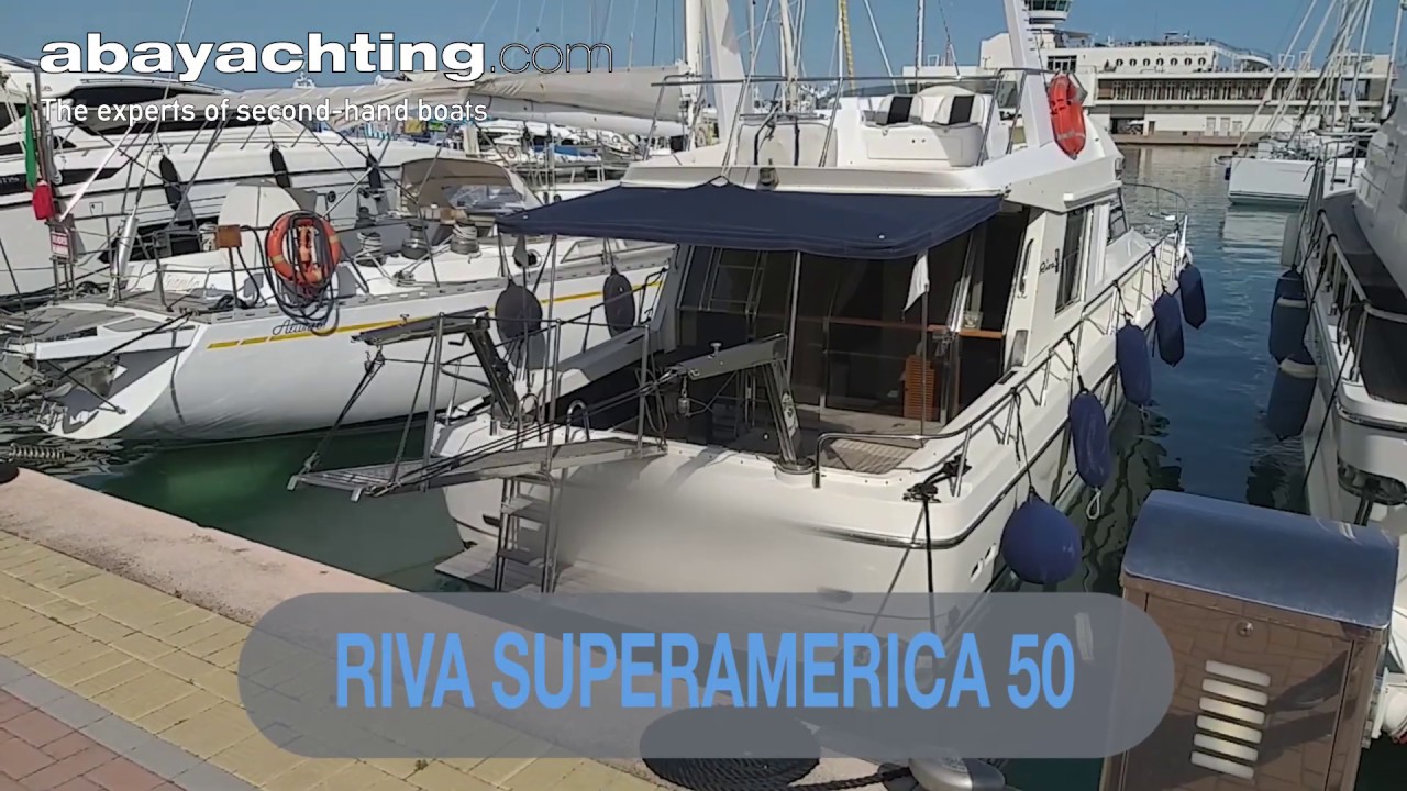 RIVA SUPERAMERICA 50 ANNO 1983 - IN VENDITA - WWW.ABAYACHTING.COM