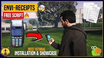 [QBCore/ESX] - Envi Receipt Script | Receipt Printer Script | Free Script | FiveM Script Tutorial