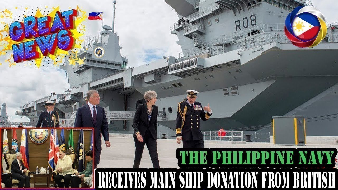 PHILIPPINE NAVY RECEIVES MAIN SHIP DONATION FROM BRITISH ❗❗❗