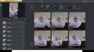 Face Recognition with High Temperature Alerts with DHI-ASI7213X-T1 and DSS Express