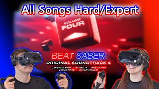 Beat Saber OST 4 - All Songs Hard/Expert (Mixed Reality)