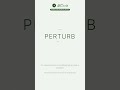 Learn English: What is Perturb? | Vocabulary Shorts
