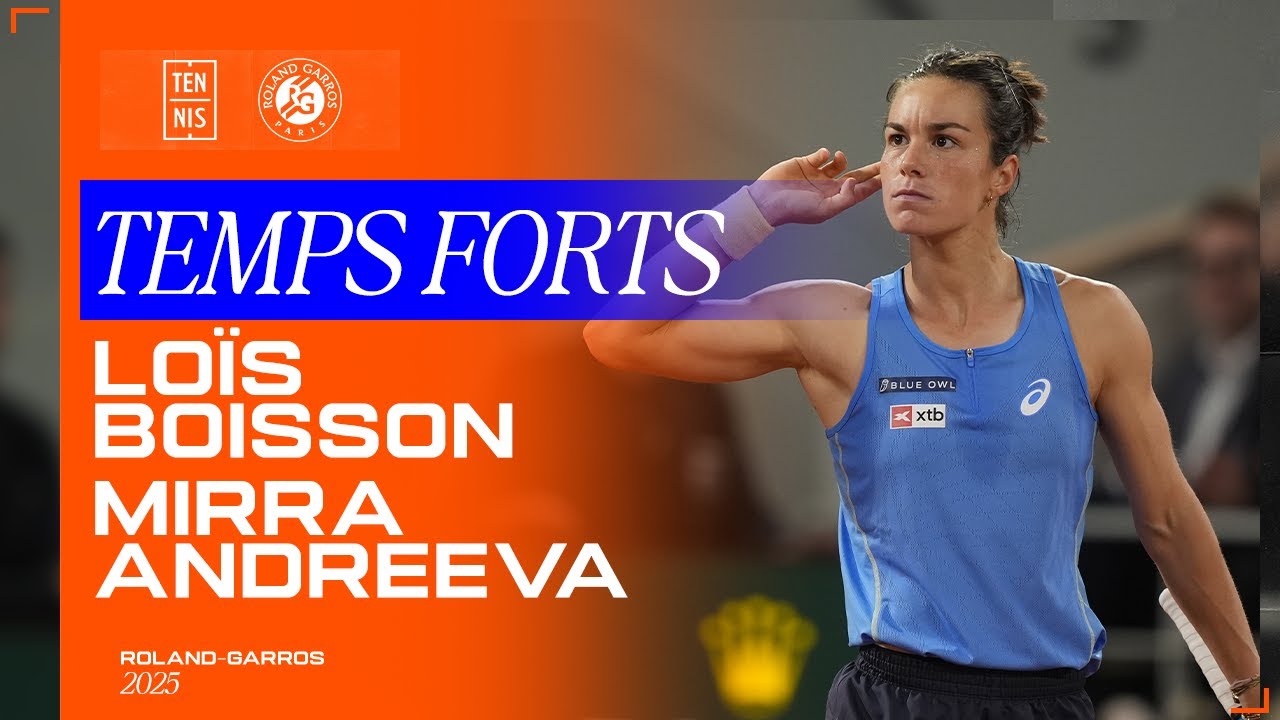 Loïs Boisson en DEMI-FINALE ! | Résumé | Roland-Garros 2025
