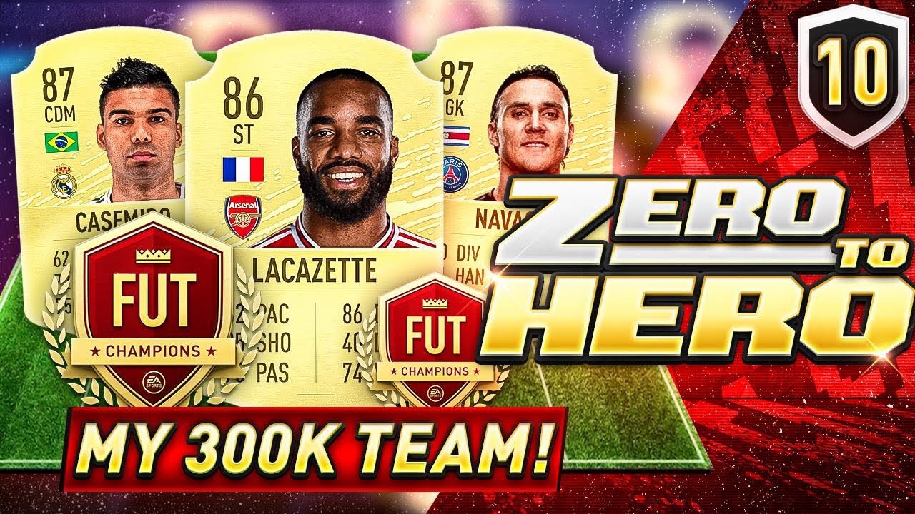 chanson mythique fifa FIFA 20 ZERO TO HERO - FUT CHAMPIONS TEAM!