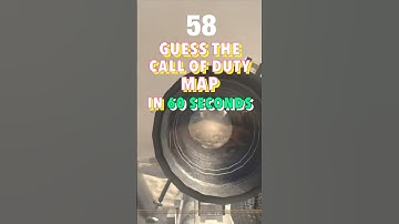 Guess the Call of Duty Map in 60 Seconds 9 #shorts