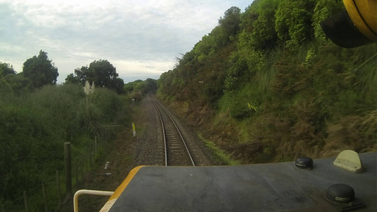 Palmerston North to New Plymouth - Train Timelapse