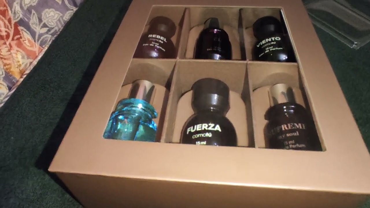 Caja perfumes Mercadona 2025 (calendario adviento)