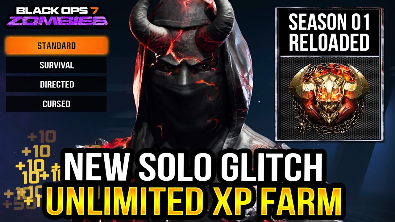 Black Ops 7 Zombies ★ NEW Unlimited XP Glitch! Solo Pile Up Glitch!