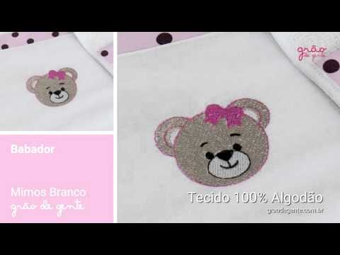 Babador Mimos Branco | Ref: 54238