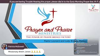 Morning Time of Prayer for Tuesday, July 7, 2026  - 5am t0 5:30am (PDT)