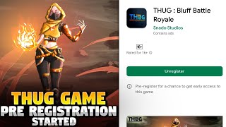 😍 THUG GAME PRE REGISTRATION IS HERE | NEW TRAILER ANNOUNCEMENT | REGISTER NOW | #indiangame ‎@THUG  screenshot 5