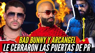 ARCANGEL Y BAD BUNNY LE CIERRAN LAS PUERTAS A ANUEL EN PUERTO RICO en vivo