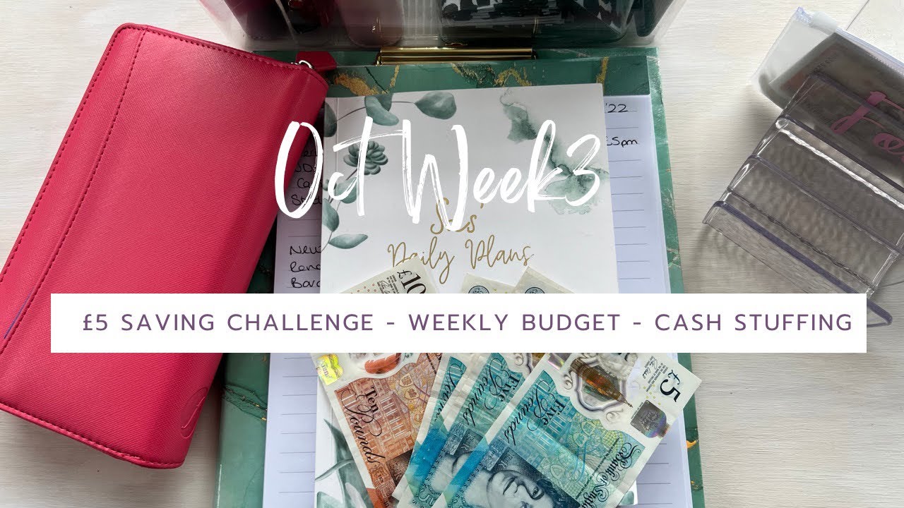 October 3 Cash Stuffing Favourite £5 Saving Challenge Stuff Weekly