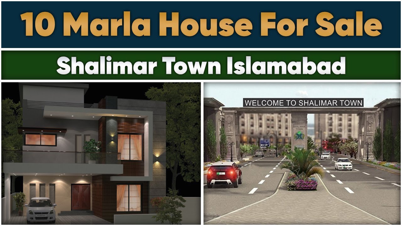 10 Marla House For Sale Shalimar Town Islamabad Pakistan YouTube