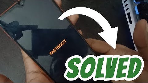 How to Solve Fastboot Problem in Redmi 9 Power