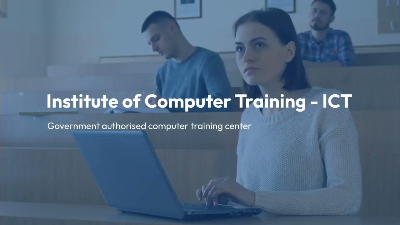 Institute of Computer Training | ICT | Ahmedabad - YouTube
