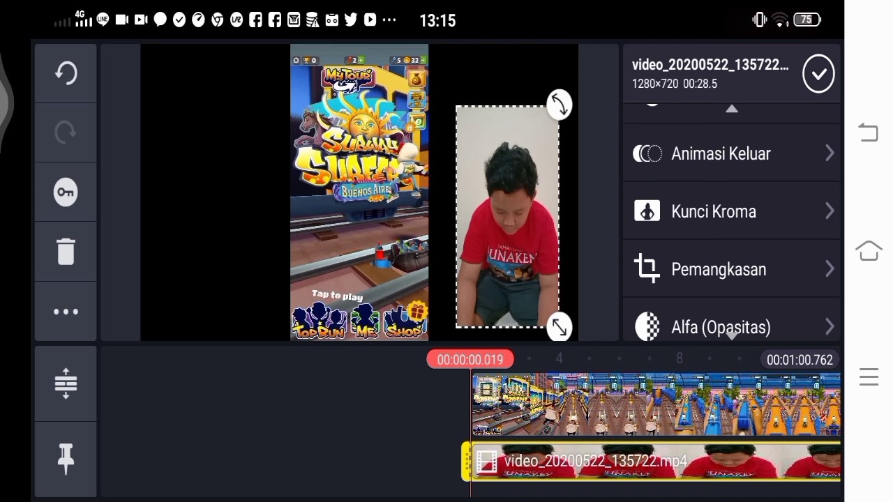 Cara edit video green screen di Kinemaster Tutorial 3 YouTube