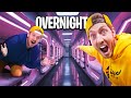 OVERNIGHT IN HOMEMADE CAPSULE HOTEL