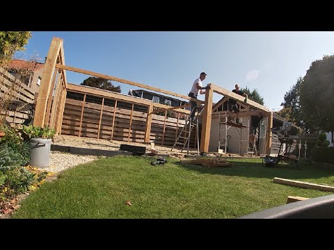 Video: Hoe Bouw Je Een Tuinhuisje Met Barbecue