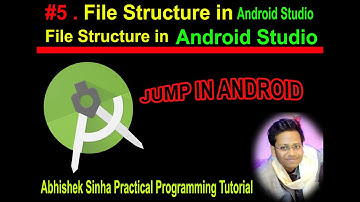 #5 Android Project File Directory Structure|Hindi|Project Structure|File Structure|Abhishek Sinha