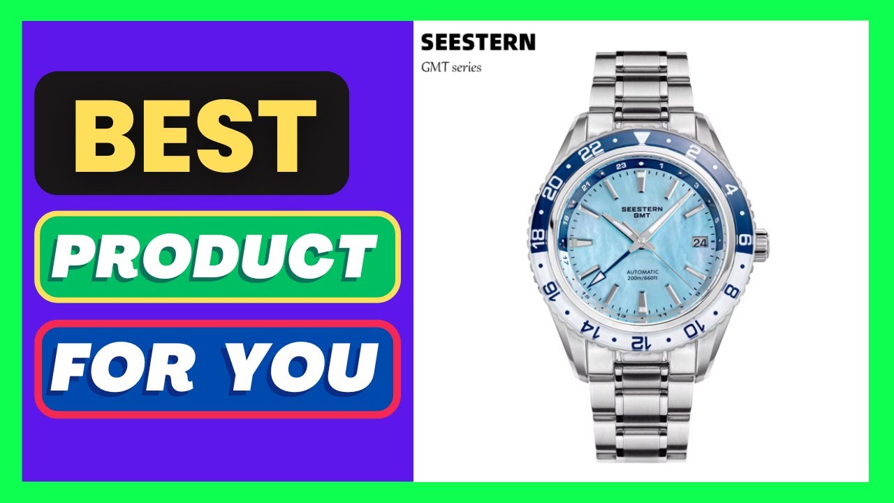 SEESTERN Men of Watch Office GMT Automatic NH34 Movement