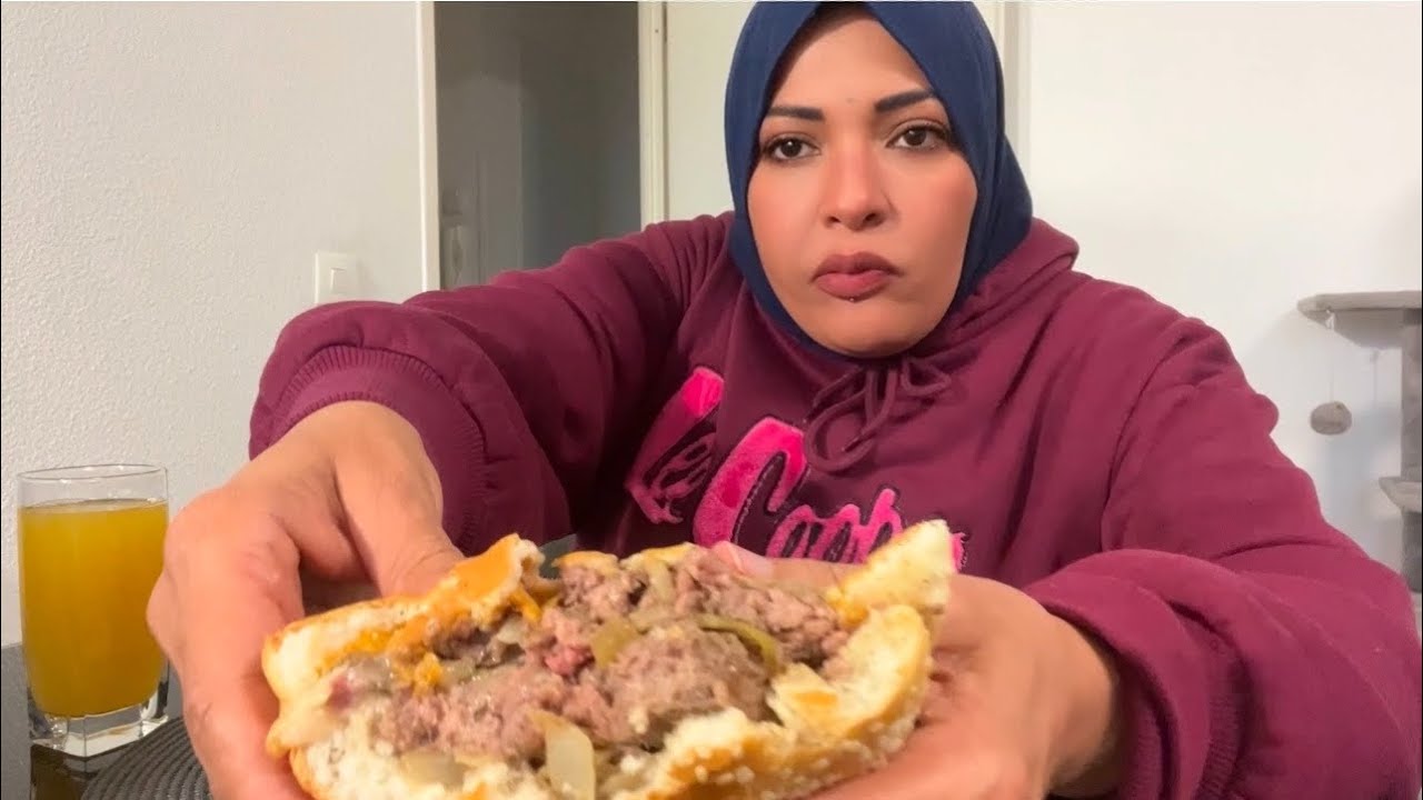 جوز بنتي فجاءني وعزمني علي الغداء 🥣🍵🧉