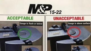 Safety Alert 2019 Smith & Wesson M&P 15-22