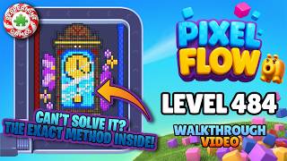 Pixel Flow - Level 484 Walkthrough Solution