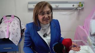 “Bi̇r Umut Bi̇r Can” Tüp Bebek Desteği̇ Projesi̇’ni̇n İlk Bebeği̇ Dünyaya Geldi̇