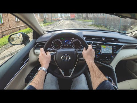 Toyota Camry IX Executive 2020 | 4K POV Test Drive #385 Joe Black