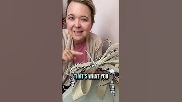 How to use an EZ Bow Maker to Make a Bow | DIY Ribbon Bow | How to Make a Bow | Wreath Bow Tutorial