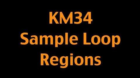 KONTAKT MASTERY #34 - SAMPLE LOOP REGIONS