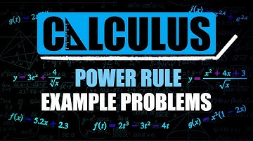 Power Rule Example Problems