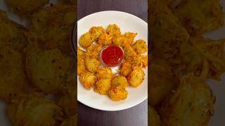 Crispy Potato Snack Recipe 🩵 #youtube #shorts