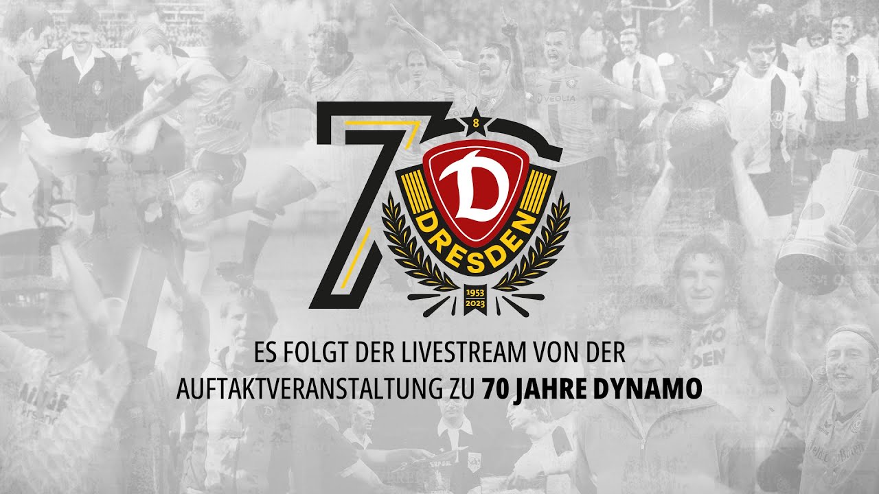 Re-live Auftaktveranstaltung zu 70 Jahre Dynamo Dresden